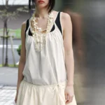 ZARA NYLON HALTER DRESS