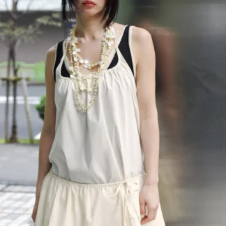 ZARA NYLON HALTER DRESS