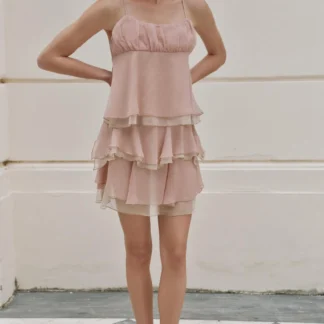 ZARA MINI SKIRT WITH RUFFLES