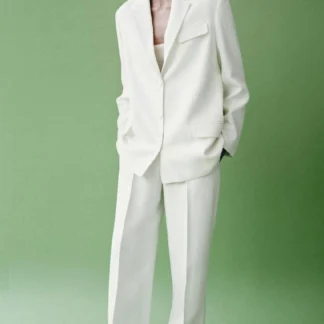 ZARA ZW COLLECTION STRAIGHT-FIT BLAZER
