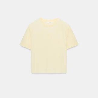 ZARA SHORT SLEEVE CROPPED T-SHIRT