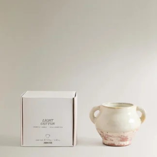 ZARA (170 G) LIGHT COTTON SCENTED CANDLE