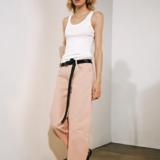 ZARA ZW COLLECTION BARREL PATCHWORK MID-WAIST JEANS