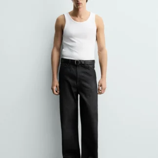 ZARA ベーシックリブタンクトップ
