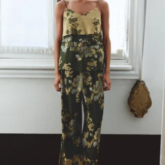 ZARA JACQUARD STRAPPY TOP