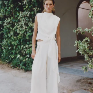 ZARA FLOWING TROUSERS WITH SLITS