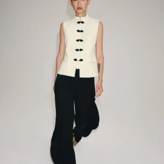 ZARA ZW COLLECTION FITTED WAISTCOAT