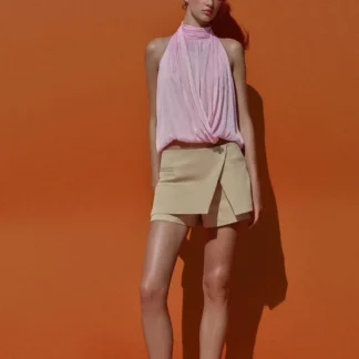 ZARA LOW-RISE WRAP SKORT