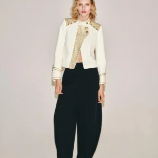 ZARA ZW COLLECTION JACKET WITH FROG FASTENING