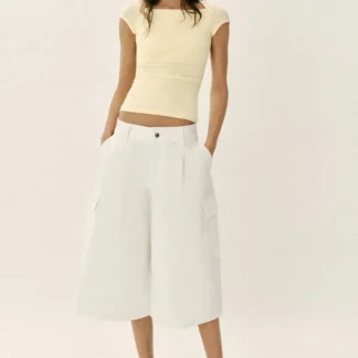 ZARA SQUARE NECKLINE T-SHIRT