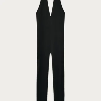 ZARA HALTER SEAMLESS JUMPSUIT MARISA BERENSON X ZARA