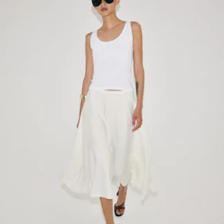 ZARA ZW COLLECTION LAYERED MIDI SKIRT