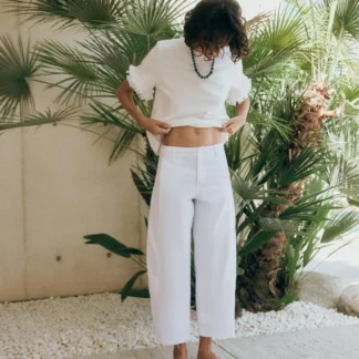 ZARA Z1975 BARREL-LEG JEANS