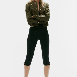 ZARA TRF DENIM JACKET WITH BUTTONS