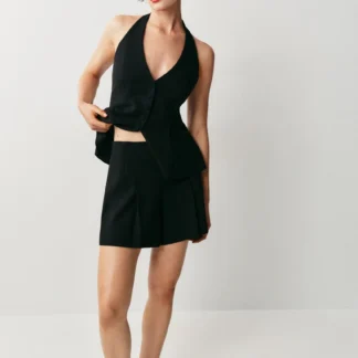 ZARA DARTED SHORTS