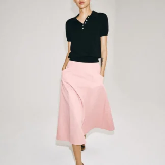 ZARA ZW COLLECTION FLOWING MIDI SKIRT