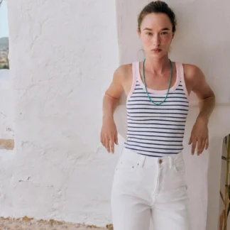 ZARA RIBBED SLEEVELESS TOP
