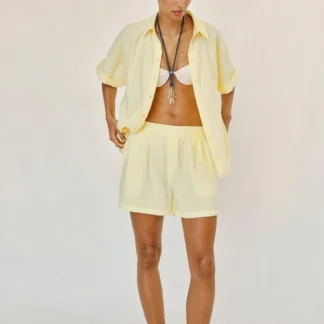 ZARA SHORT SLEEVE FLOWING SHIRT
