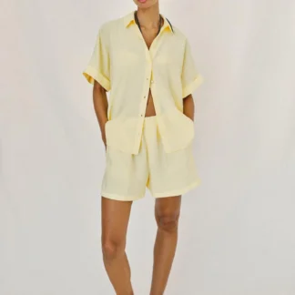 ZARA RELAXED SHORTS WITH ELASTIC WAIST