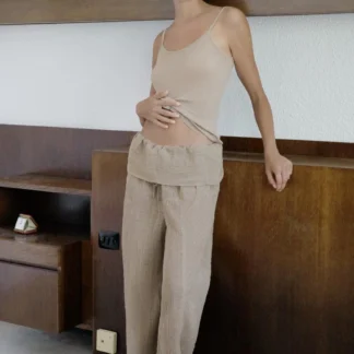 ZARA WOOL BLEND STRAPPY TOP