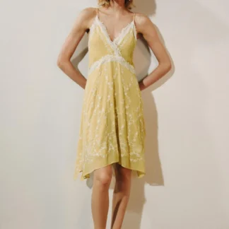 ZARA ZW COLLECTION EMBROIDERED SHORT DRESS