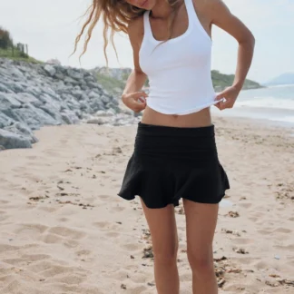ZARA FLOWING Ruffled SKORT