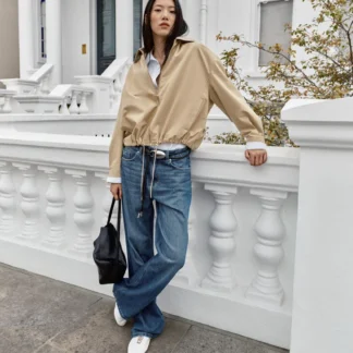 ZARA DETACHABLE HOOD JACKET