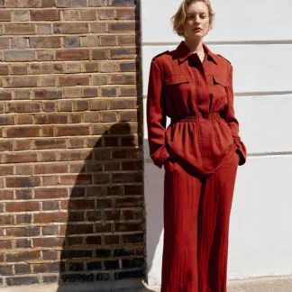 ZARA SHOULDER PAD SAFARI JACKET