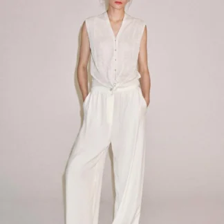 ZARA KNOT KNIT WAISTCOAT
