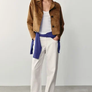 ZARA FAUX SUEDE JACKET