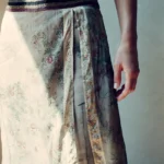 ZARA EMBROIDERED PRINTED SKORT