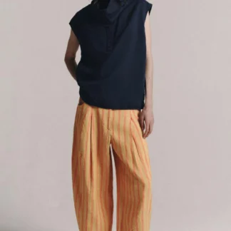 ZARA ZW COLLECTION LINEN BLEND SHIRT