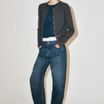 ZARA CASHMERE WOOL BUTTONED CARDIGAN