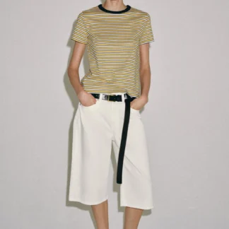 ZARA INTERLOCK SHORT SLEEVE T-SHIRT
