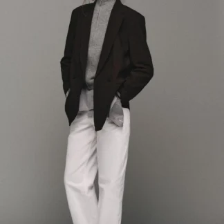 ZARA OVERSIZED DOUBLE-BREASTED BLAZER