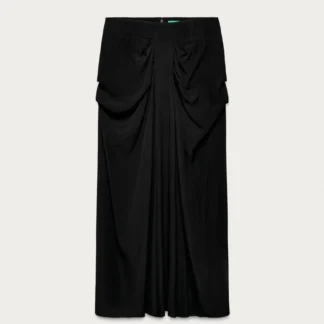 ZARA DRAPED SKIRT MARISA BERENSON X ZARA