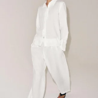 ZARA ZW COLLECTION 100% LINEN SHIRT