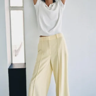 ZARA ZW COLLECTION CROPPED TROUSERS