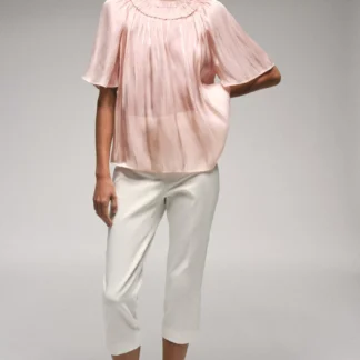ZARA SHIMMER EFFECT BLOUSE