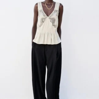 ZARA BEADED TOP