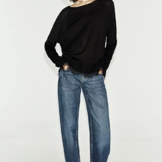 ZARA LACE KNIT JUMPER