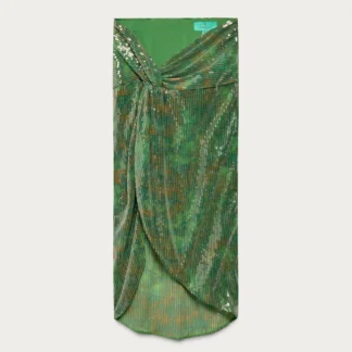 ZARA SEQUIN KNOT SARONG MARISA BERENSON X ZARA