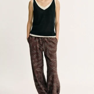 ZARA COMBINATION KNIT TOP