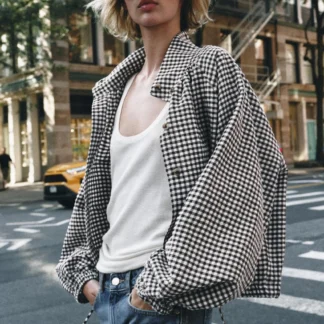 ZARA CHECK JACKET