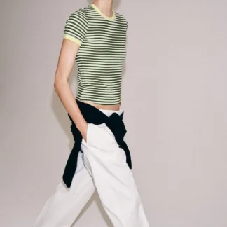 ZARA STRIPED SHORT SLEEVE T-SHIRT