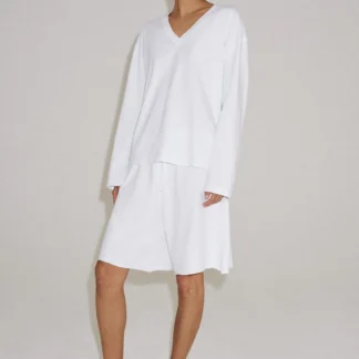 ZARA COTTON V-NECK T-SHIRT