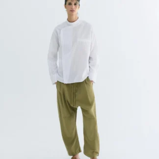 ZARA ZW COLLECTION BIB FRONT SHIRT
