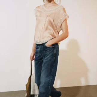 ZARA ZW COLLECTION LINGERIE-STYLE TOP