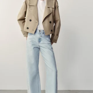 ZARA Z1975 HIGH-WAIST BARREL JEANS