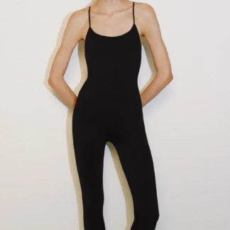 ZARA OPEN-BACK JUMPSUIT